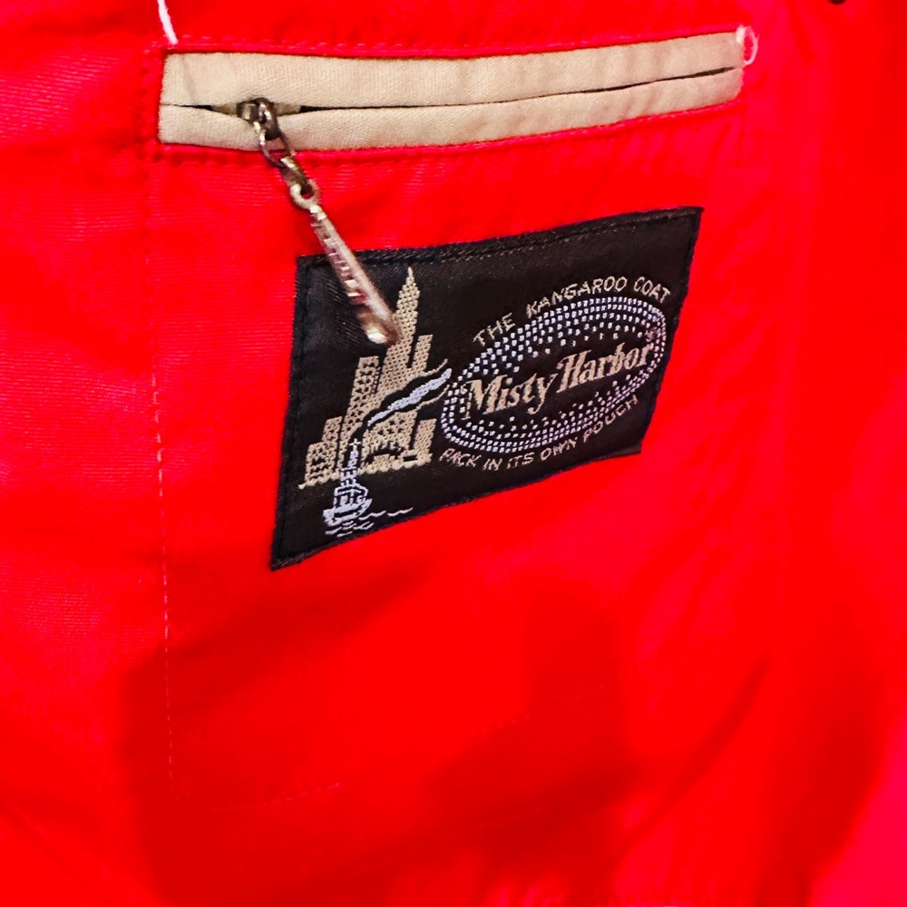 Vintage Belted Trench The Kangaroo Car Coat By Misty Harbor Mariner III - Picture 10 of 14